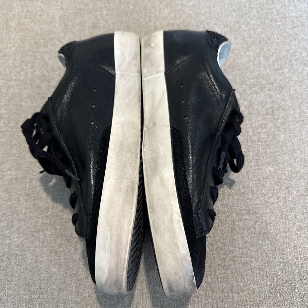 Golden Goose Black and White Women's Sneakers - Picture 6 of 8